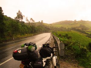 Juan Camilo Medina, viaje a Patagonia en moto