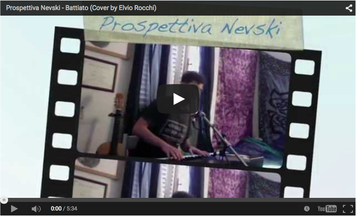 Prospettiva Nevski, Battiato, Elvio Rocchi
