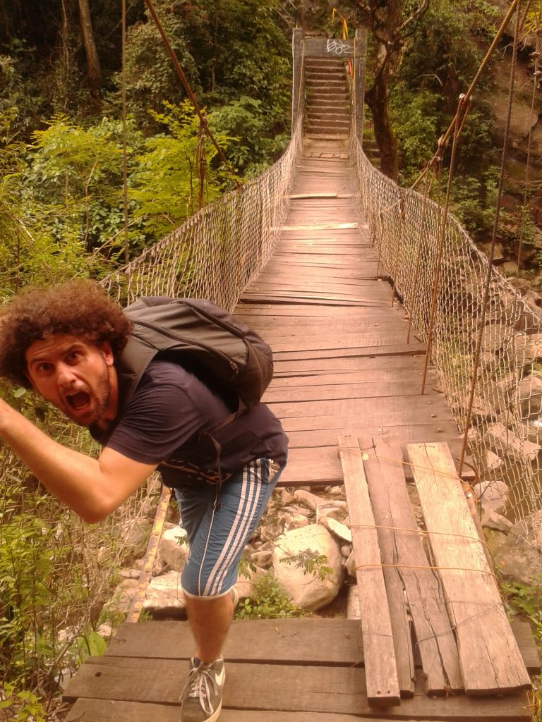 ponte sospeso, a Villeta, Colombia
