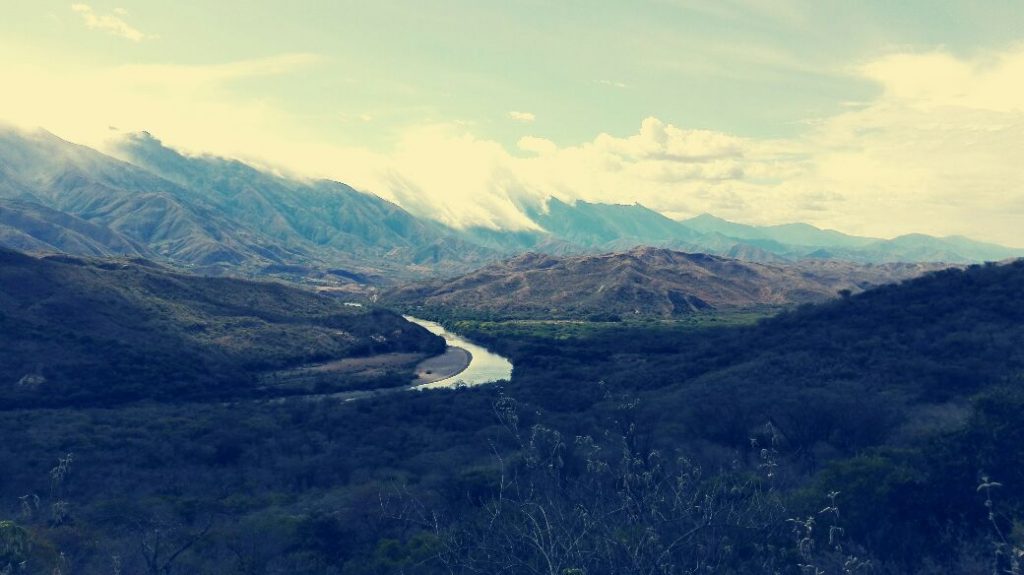 foto del viaggio in moto in Colombia