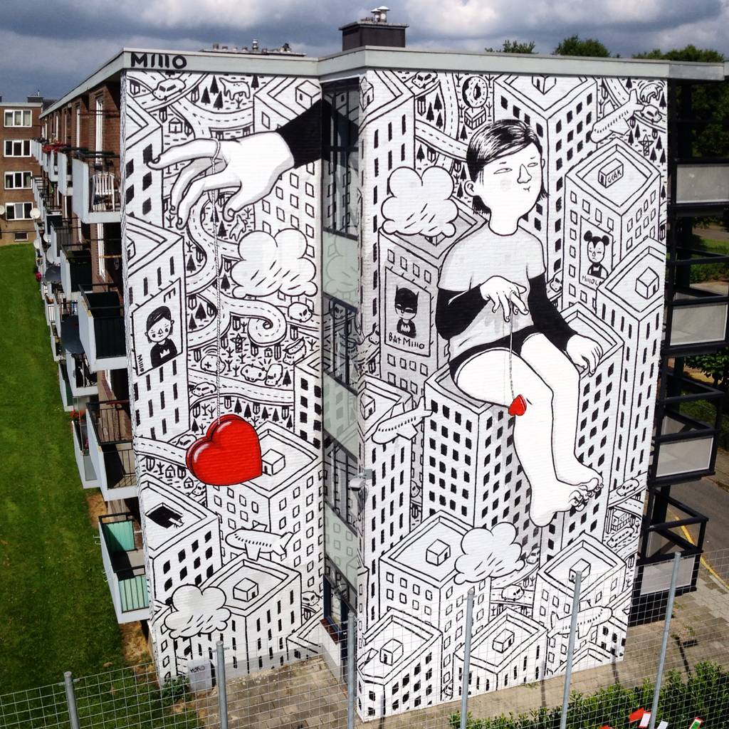 intervista a millo murales
