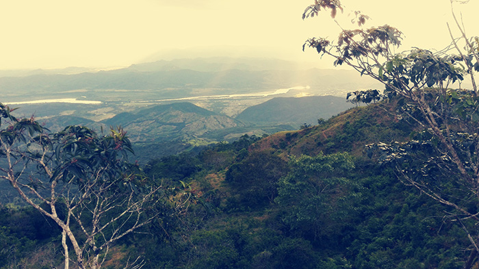panorama in Colombia, post sul trovare se stessi