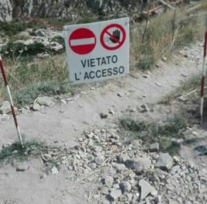 vietato l'accesso