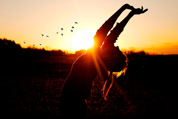 meditare con la gioia