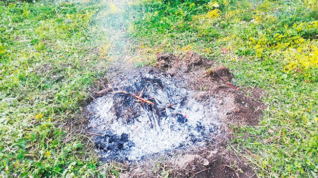 le ceneri del rituale