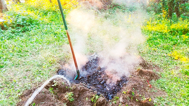 spegnere il fuoco