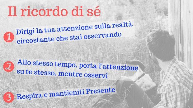 ricordare se stessi - esercizi di presenza
