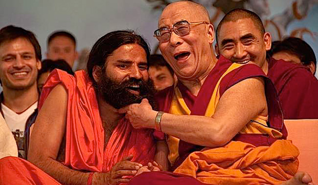 gli scherzi del Dalai Lama