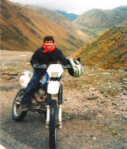 a machu pichu in moto
