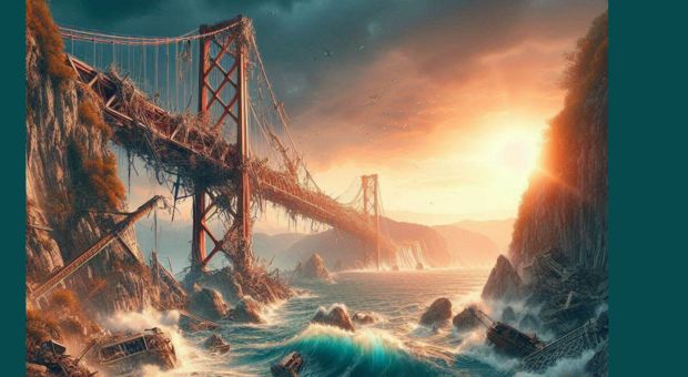 significato simbolico crollo di un ponte