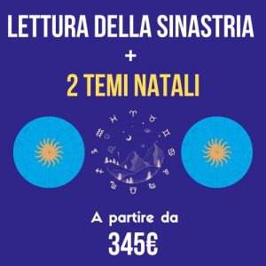 sinastria e 2 temi natali lettura