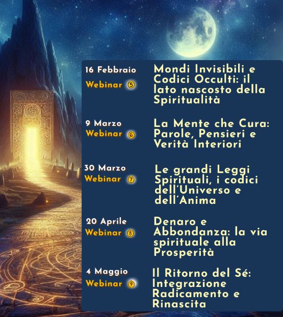 Scuola Iniziatica - Programma parte 2 Scuola Iniziatica - Programma parte 2