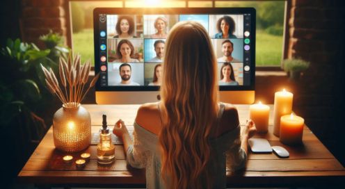 immagine ragazza webinar immagine ragazza webinar spiritualità